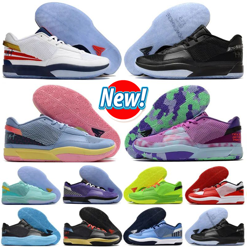 running shoe Ja 1 Day 1 ja morant shoe first signature Sneakers Men Women Boys Girs For Sale Grinch Dark Grey Pure Platinum Outdoor one Sneaker 1s S