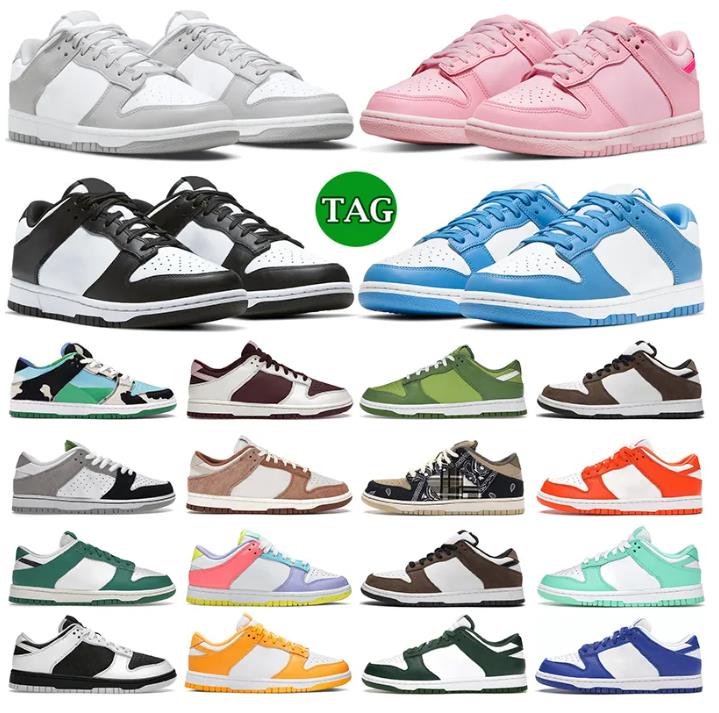 

2023 men women shoes lows sneakers Running Shoes panda white black Triple Pink UNC Grey Fog Syracuse University Blue Valentines day Medium Olive mens trainers 36-47, #26