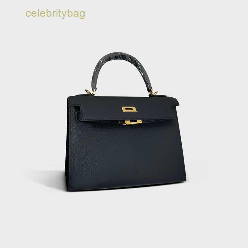 

Designer Kellies Handbags Hemres leather Genuine 2023 new top layer cowhide palm pattern commuting women's hand single shoulder crossbody 1 has logo FWFY, Elephant grey