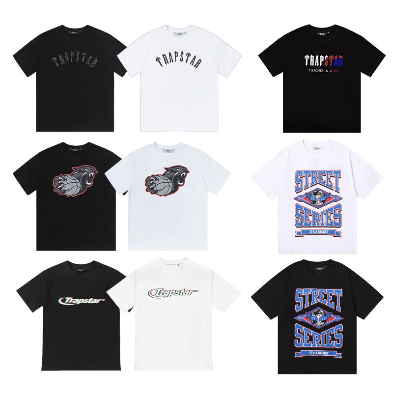 

Mens T Shirts Designer Man Womens T-shirts Polos Star Shirt Short Sleeve Tra Cotton Clothing Fashion Streetwear Polo tshirts Black Grey White Summer Tees Clothes
