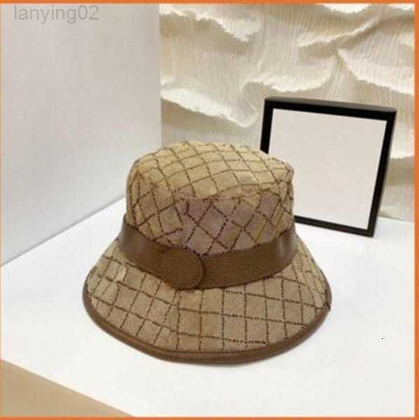 

Fashion Bucket Hat for Man Woman Street Cap Fitted Hats Color with Letters High Quality yiang88 26VZU