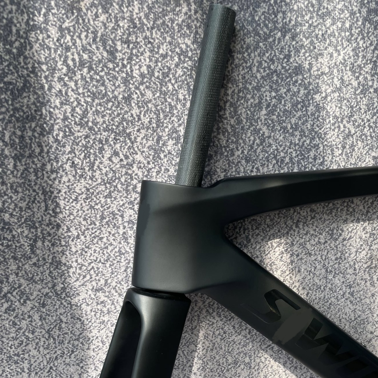 SL7 Carbon Fiber Bike Frame Matte Black Road Bike Frame 1:1 Bicycle Frame Bike Made In Taiwan Shipping Free-image-857199821