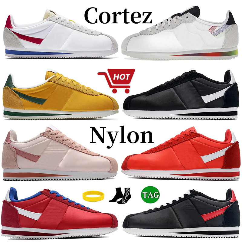 

Cortez Classic Nylon Casual Shoes Men Women Forrest Gump OG Oregon Be True Sneakers Fashion Rubber Shoe Mens Ladies Low Designer Lightweight Outdoor Trainers, 02 og