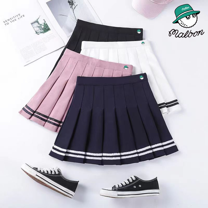

Skirts Golf Womens Dress Fashion Pleated Skirt Golf Spring Autumn, Navy-4g
