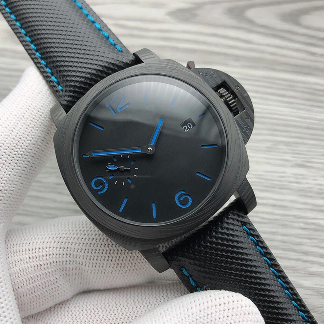

46mm Men's Automatic Mecha PAN Stainless Steel Watches Custom P01661