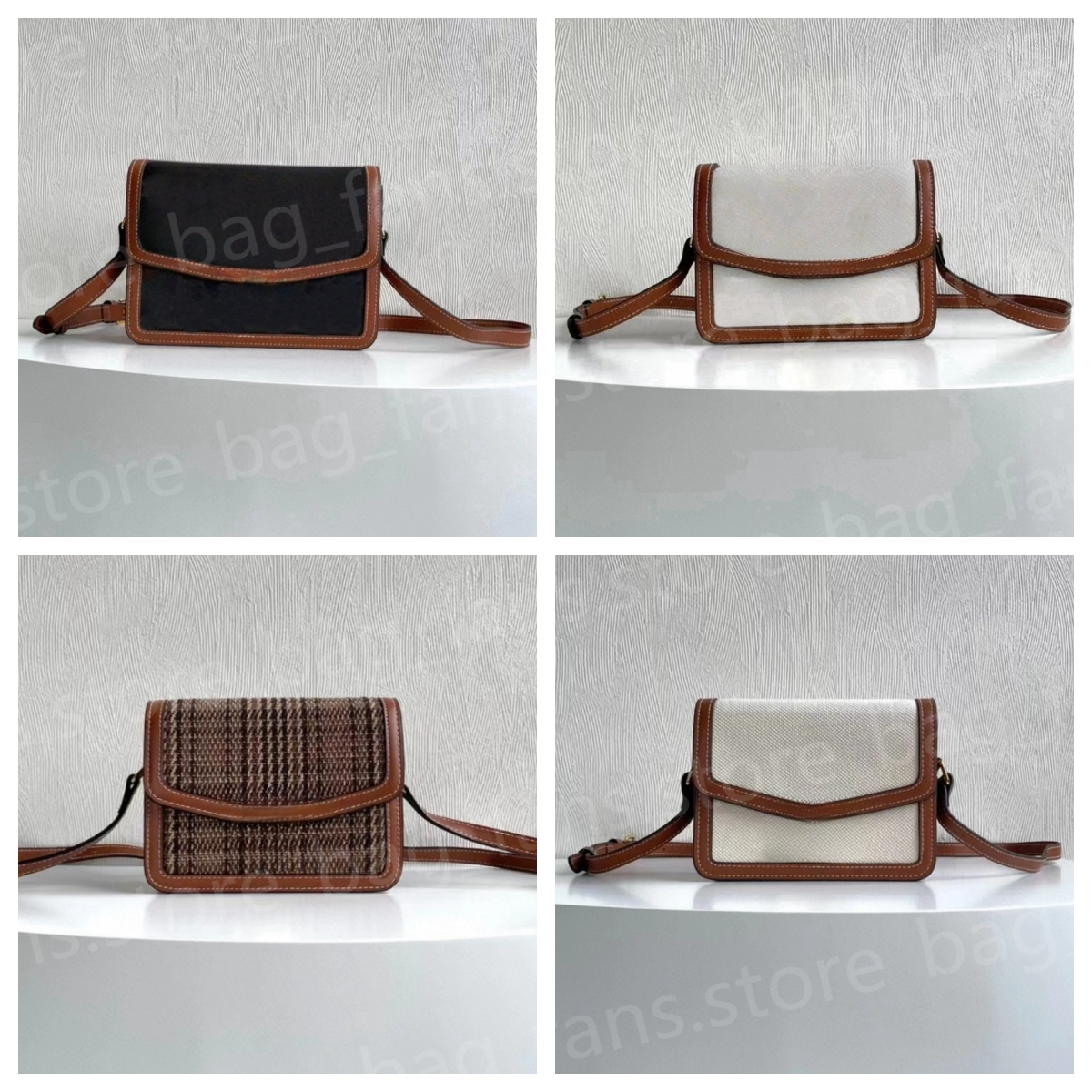 Sacs à bandoulière de styliste avec boucle en métal, sacs Tofu à la mode avec impression, cadeaux de noël pour femmes, 25410