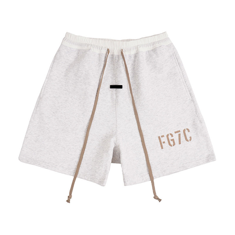 

Mens Designer Printed Essentail Shorts Letter Sports Casual Loose Style Essent Short Drawstring Knee Lengh High Street Wear Clothing Summer New Pants 7jds, 18