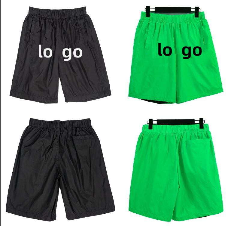 

brand Angeles Large monogrammed logo shorts Men' Shorts, #1 black
