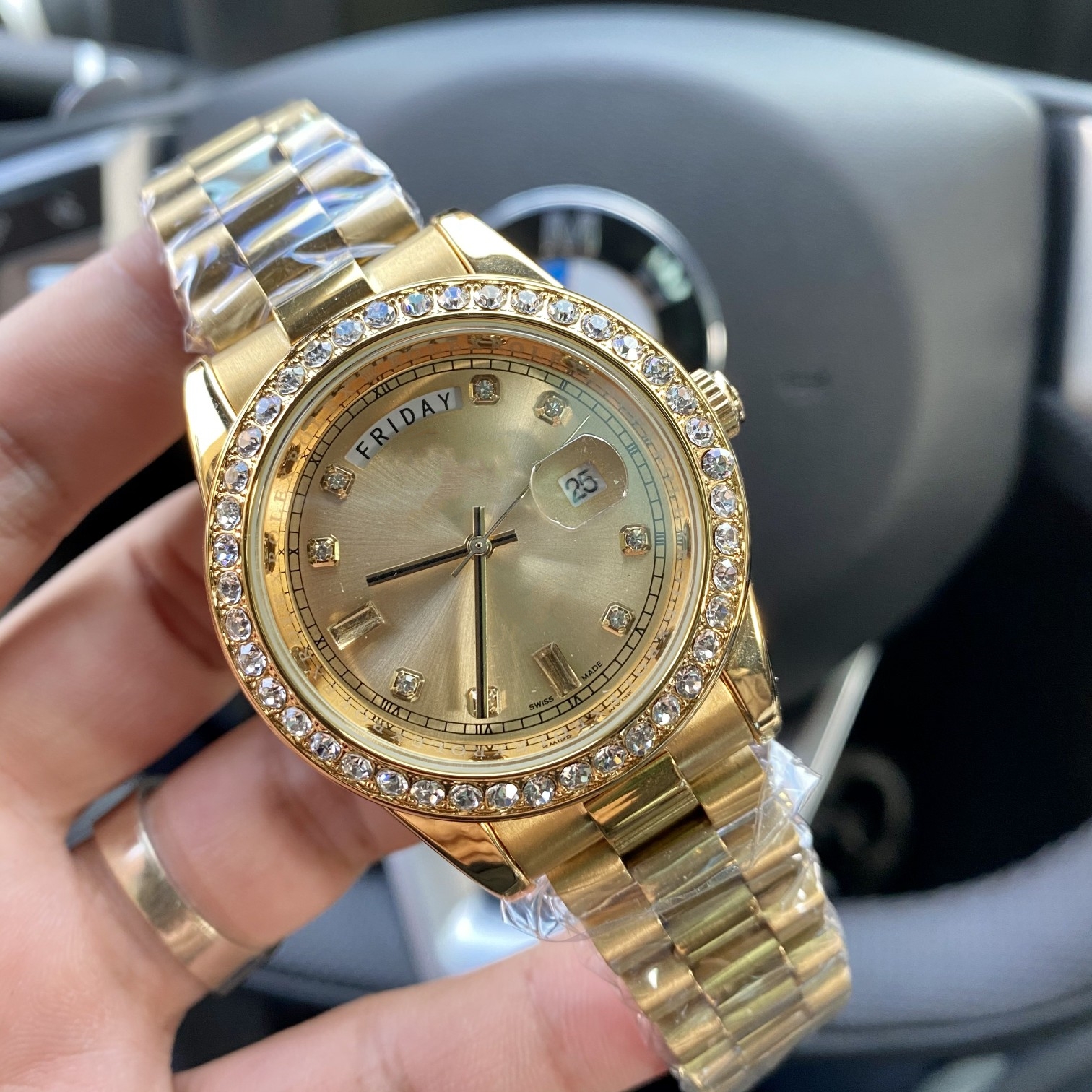 

2023 41mm Men's automatic sports watchesLuxury Mens Watches Quartz Watch High Quality Top Brand Designer Clock Steel Belt Men Fashion Accessories Holiday Gifts a6