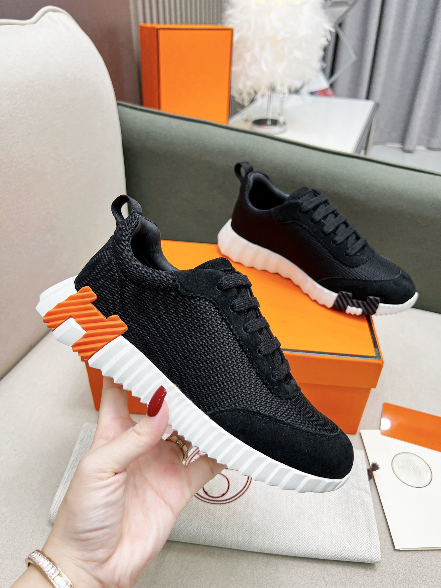 

Bouncing sneaker Casual Shoes Designer sneakers Shoes Sports Trainers White black Sneaker Unisex Walking Men Snaker Size38-45, Color7