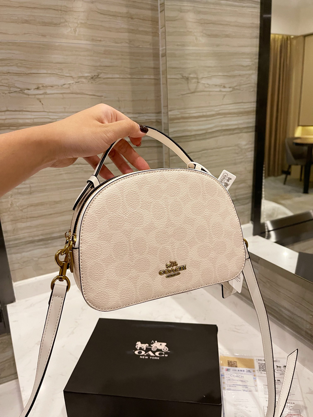 

Koujia 2023 New Shoulder Bag Handbag Women's Fashion Atmosphere Camera Bag Crossbody Bag, Khaki