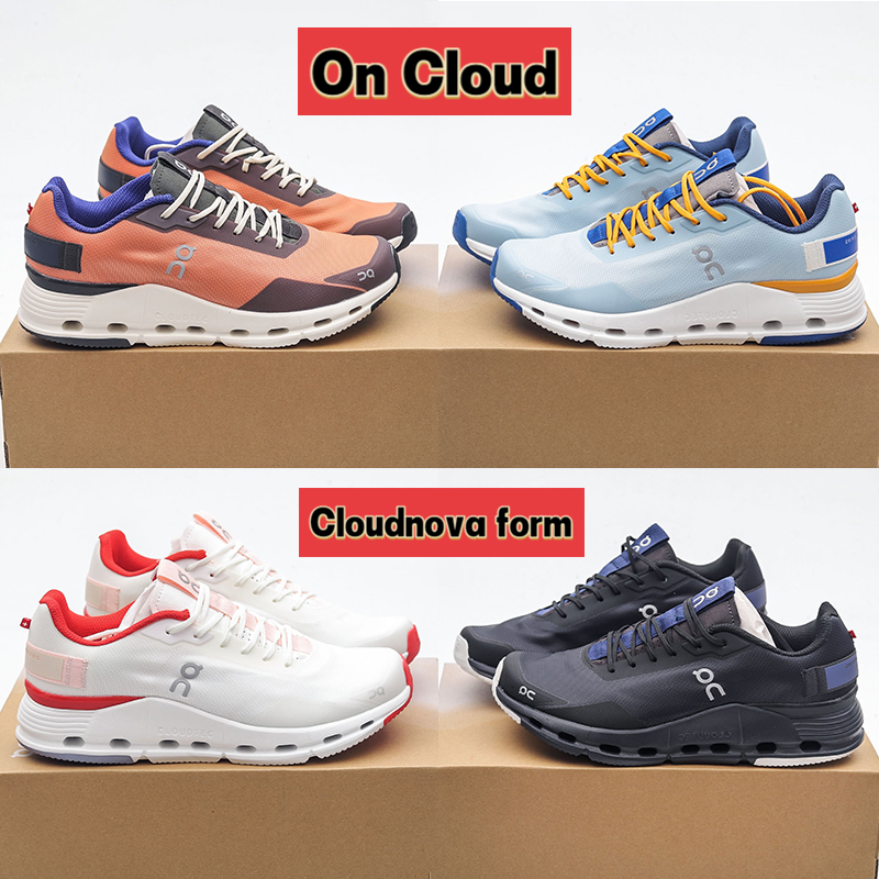 

Designer mens running shoes On Cloud Cloudnova form sneaker White Eclipse Terracotta Forest Black Twilight Arctic Alloy womens designer sneakers sports trainers