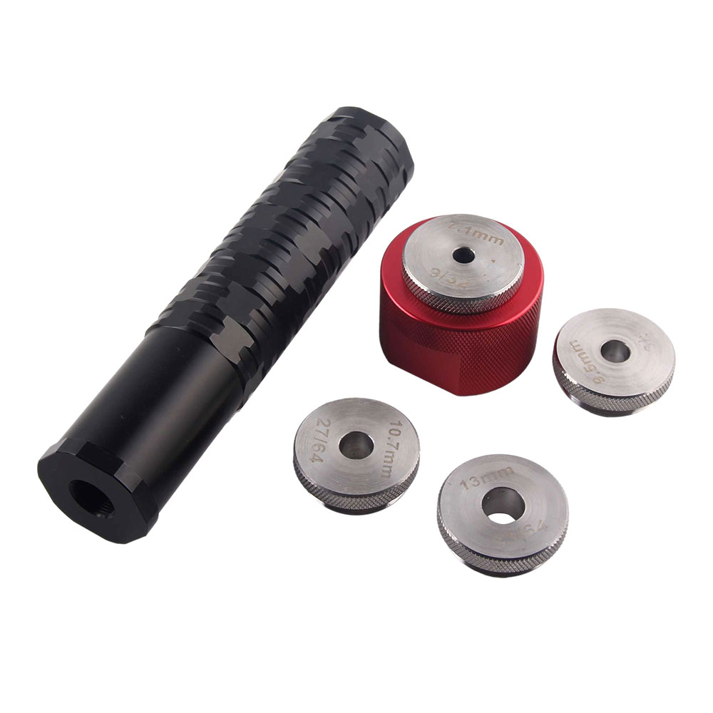 

7'L 1.55'' OD Full stainless steel Fuel Filter Modular Solvent Trap Cleaning kit Tube 8pcs Radial Cups MST 1.375x24 5/8x24 or 1/2x28 Screw jig booster piston