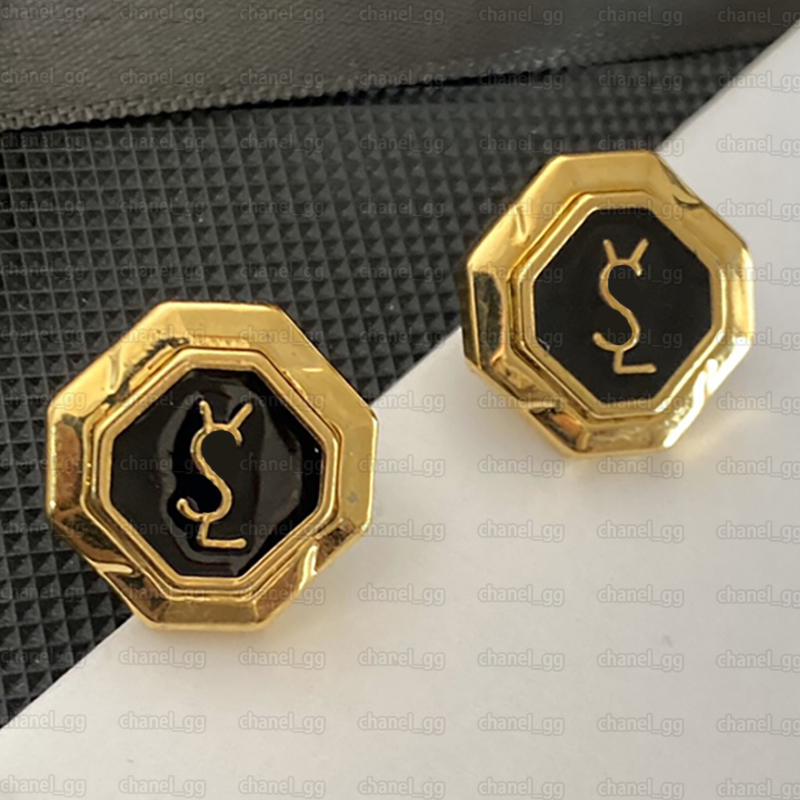 

Diamond Stud Earrings Designer Jewelry Fashion Silver Earring For Lady Women Party Studs Hoops Wedding Engagement For Bride Box 127