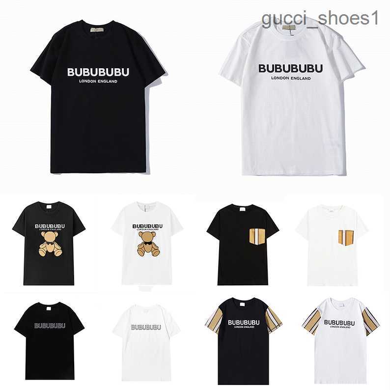 

Tees Burbrerys T Shirts Mens Women Designers T-shirts Tees Polos Tops Man S Casual Chest Letter Shirt Luxurys Clothing Street Shorts Sleeve Clothes Bur Tshirts