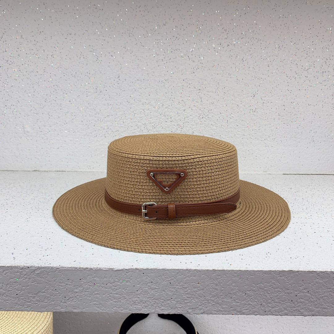 straw hat designer bucket hat cap for men woman casquette exquisite fashion bonnet beanie baseball snapbacks outdoor fishing dress so good Qualit-image-857071028