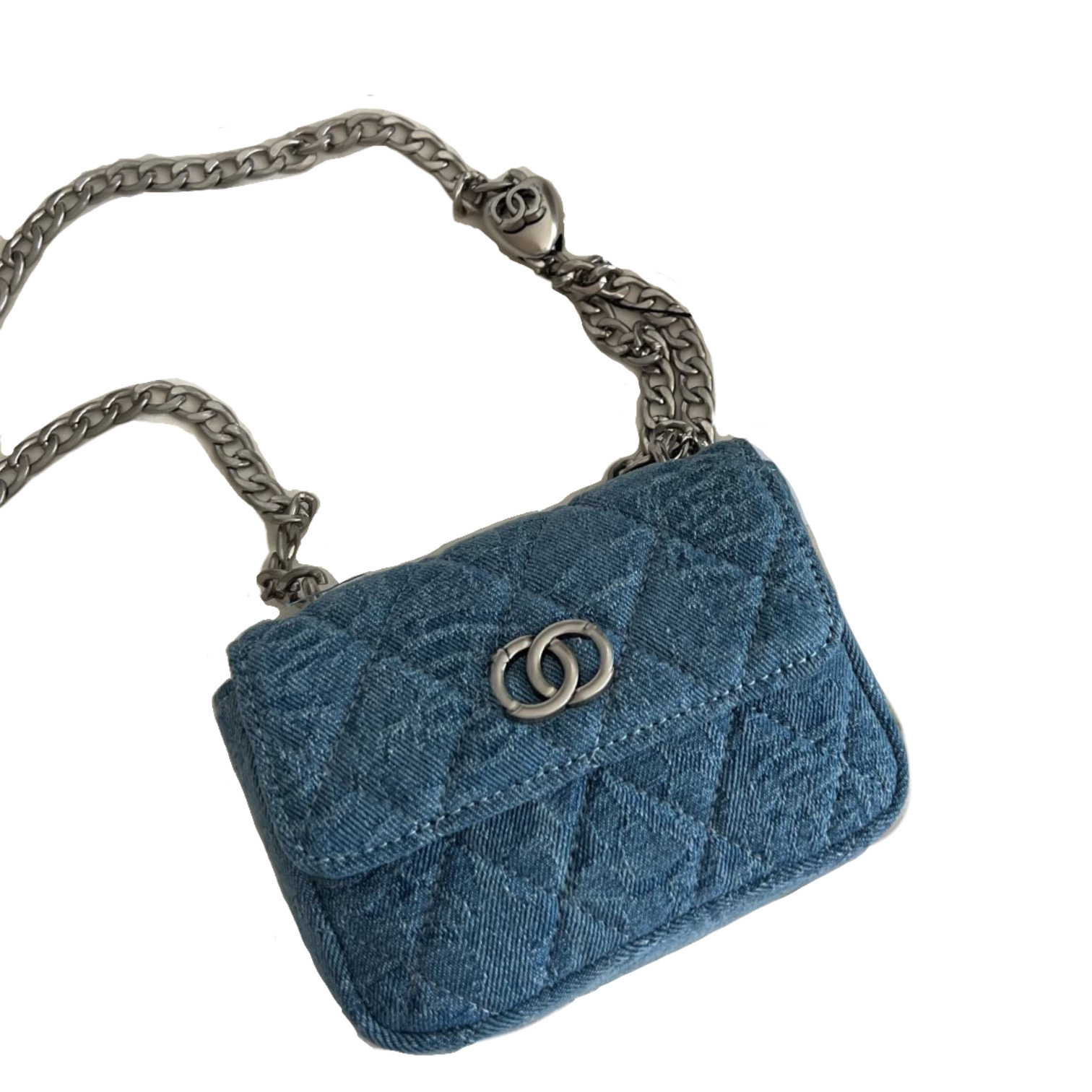 

HOT luxury designers shoulder bag women crossbody totes backpack LOULOU purse handbags seam ladies metal chain top quality clamshell messenger bags, Clear