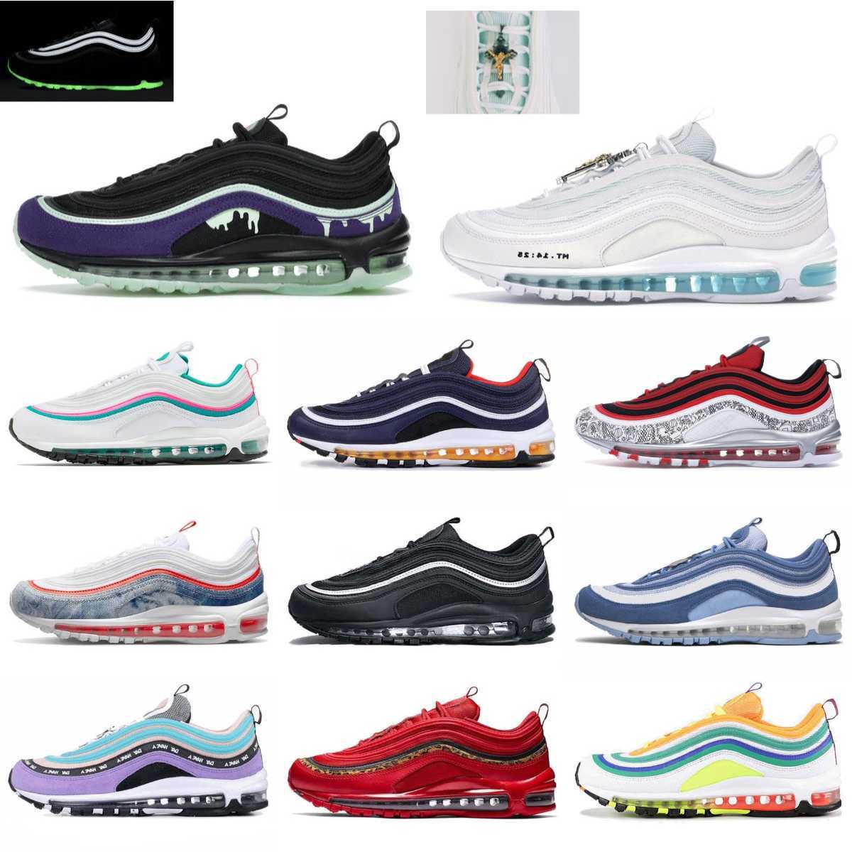 

Sandal Classic 97 Sean Wotherspoon Running Shoes 97s Mens Vapores Triple White Black Golf NRG Lucky And Good MSCHF X INRI Jesus Celestial Men Women Trainer Sneakers, Ask the seller about some sizes