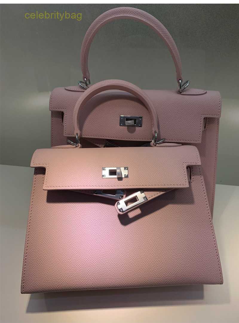 

Designer Kellies Handbags Hemres High Quality 2023EP Bag Mini Second Generation 22cm Fashion Handheld One Shoulder Women's Crossbody has logo HT5B, Dream purple