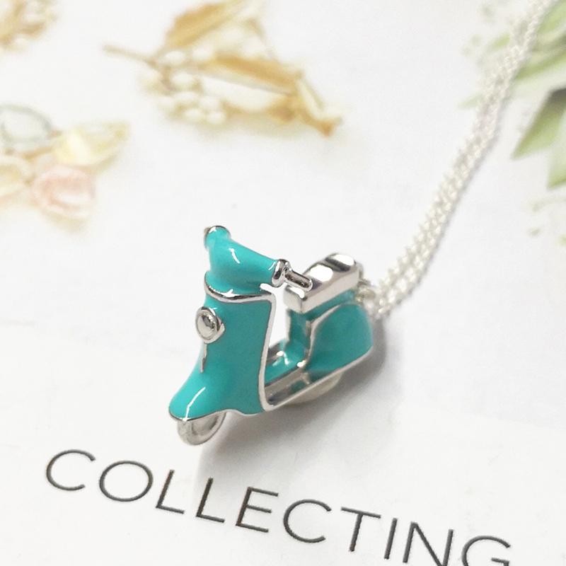 

Original Blue gift box Tif 925 Silver Classic love Pendant Necklace Double Hearts Pendant women's fashion jewelry Designer 1:1 high quality return to Luxury Wedding T