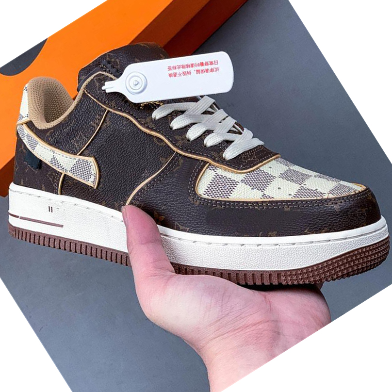 

With Box Casual Shoes Designer Airforces 1 for Men Women Trainers Nail Art Wheat Light Green Spark Low Sneakers Shadow One Airforce 1 White Black Gum Sports, #2