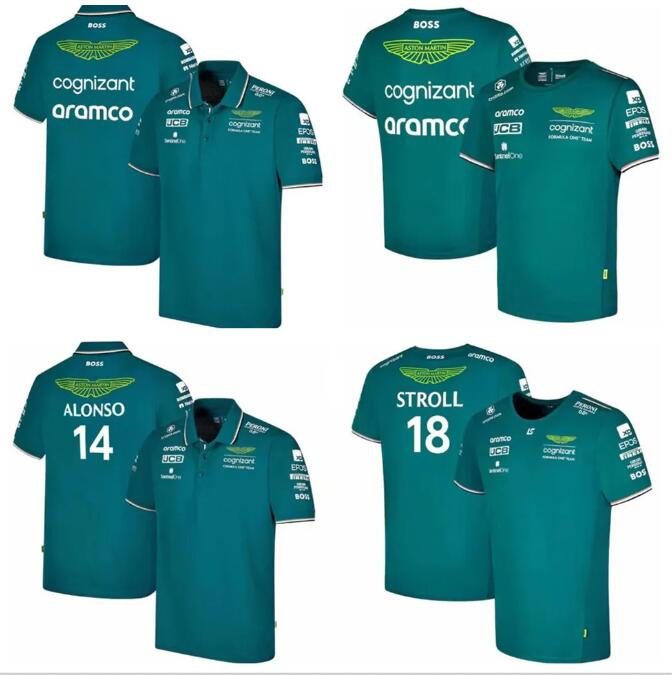 

Men' DIY Tees & Polos Wear Aston Martin T-shirt 2023 Mens Fernando Alonso Shirt