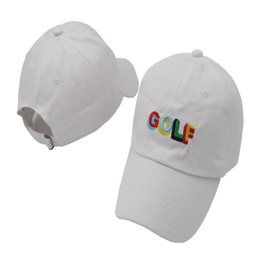

Tyler The Creator Golf Hat Black white Dad Caps Wang Cross T-shirt Earl Odd Future snapback caps237z, Color 5