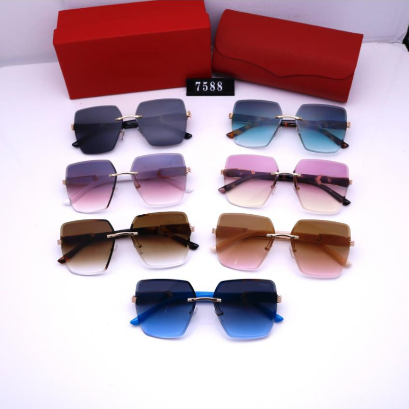 Unisex Designer Sunglasses Casual Stylish Ct Seven Colors To Choose Adumbral Sunglasses with Letters Printed Y018G5090-image-919397442