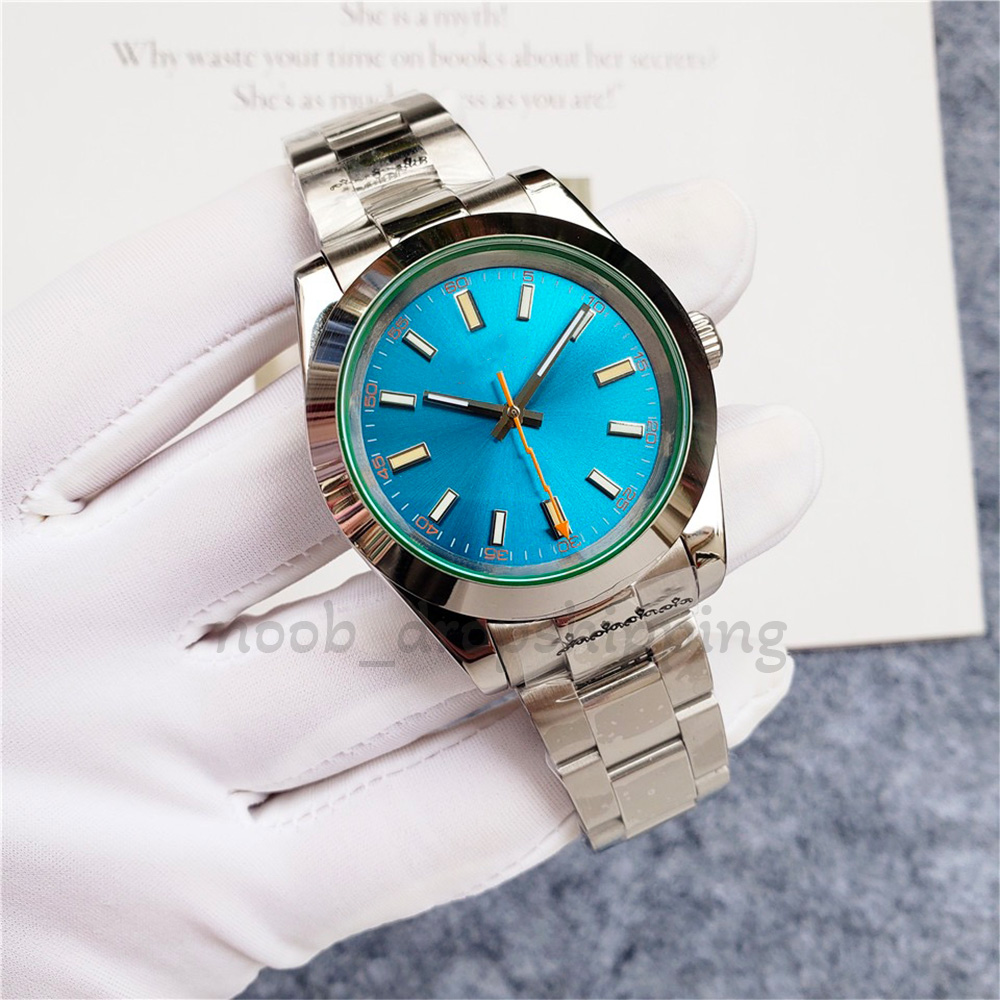 2024 Mens Watch Automatic Mechanical Watches With box Luxury Classcal Wristwatches Round Stainless Steel Folding Buckle Watch Big Dial Auto Date-image-857378567