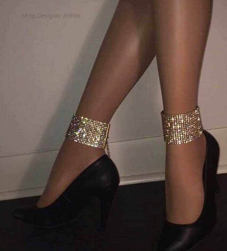 

Anklets New Brand Multi Crystal Foot Chains Women Rhinestone Statement Anklet Leg Club Night Party Jewelry Accessories 2017 342N
