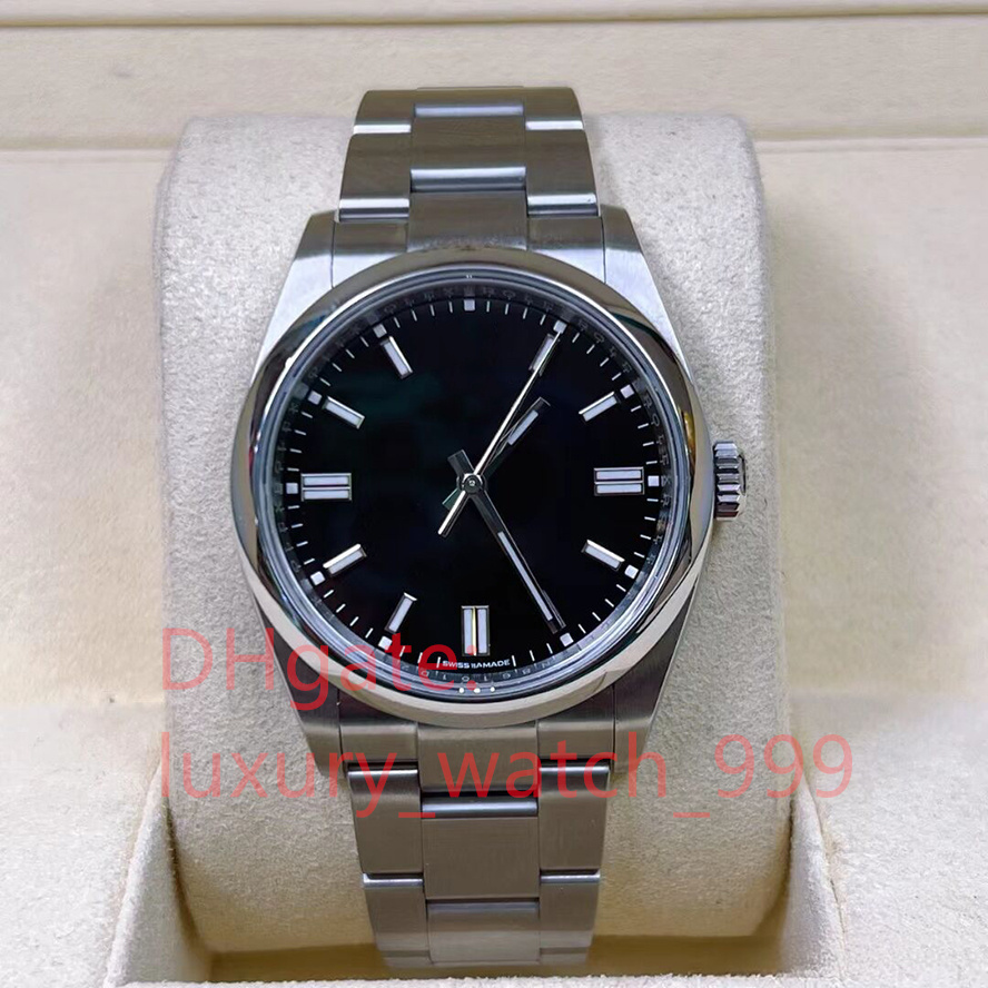 

Mens Watch Back Dial Unisex 40mm 904L quality sapphire glass Fully Automatic Mechanical 8215 Movement Stainless 124300 Wristwatches for Original Gift Box Cards, 5#