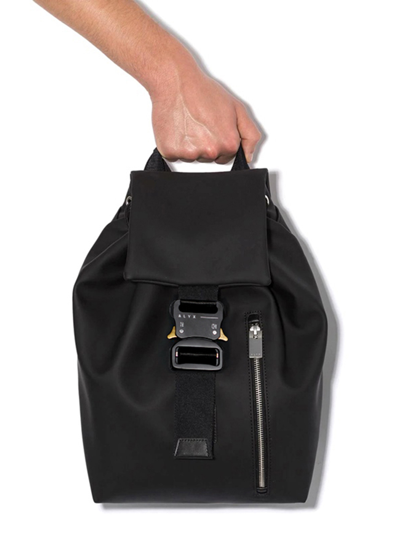 

2023 ALYX 1017 9SM Backpacks for Women Functional Tactical Lock Backpack Fashion ALYX Mens Baclk Bag Travel Gear, Black