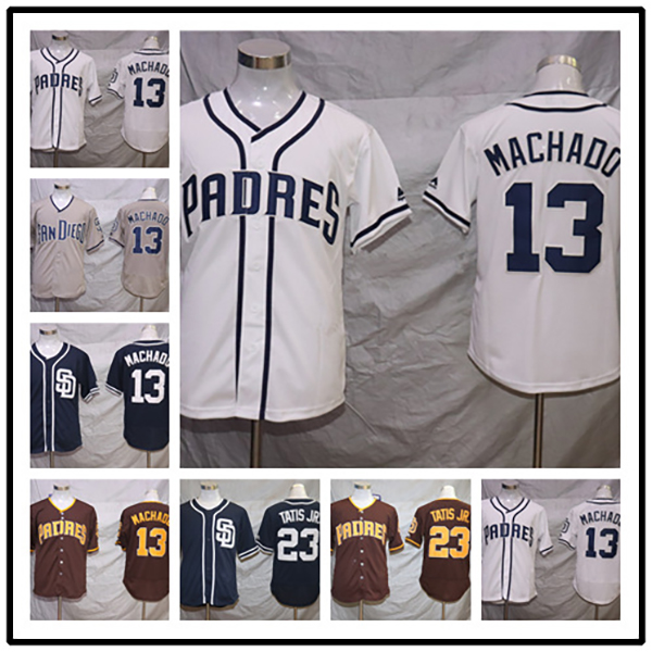 

Baseball Jerseys Outdoor Sports Print Men's Embroidered The retro jersey San Diego