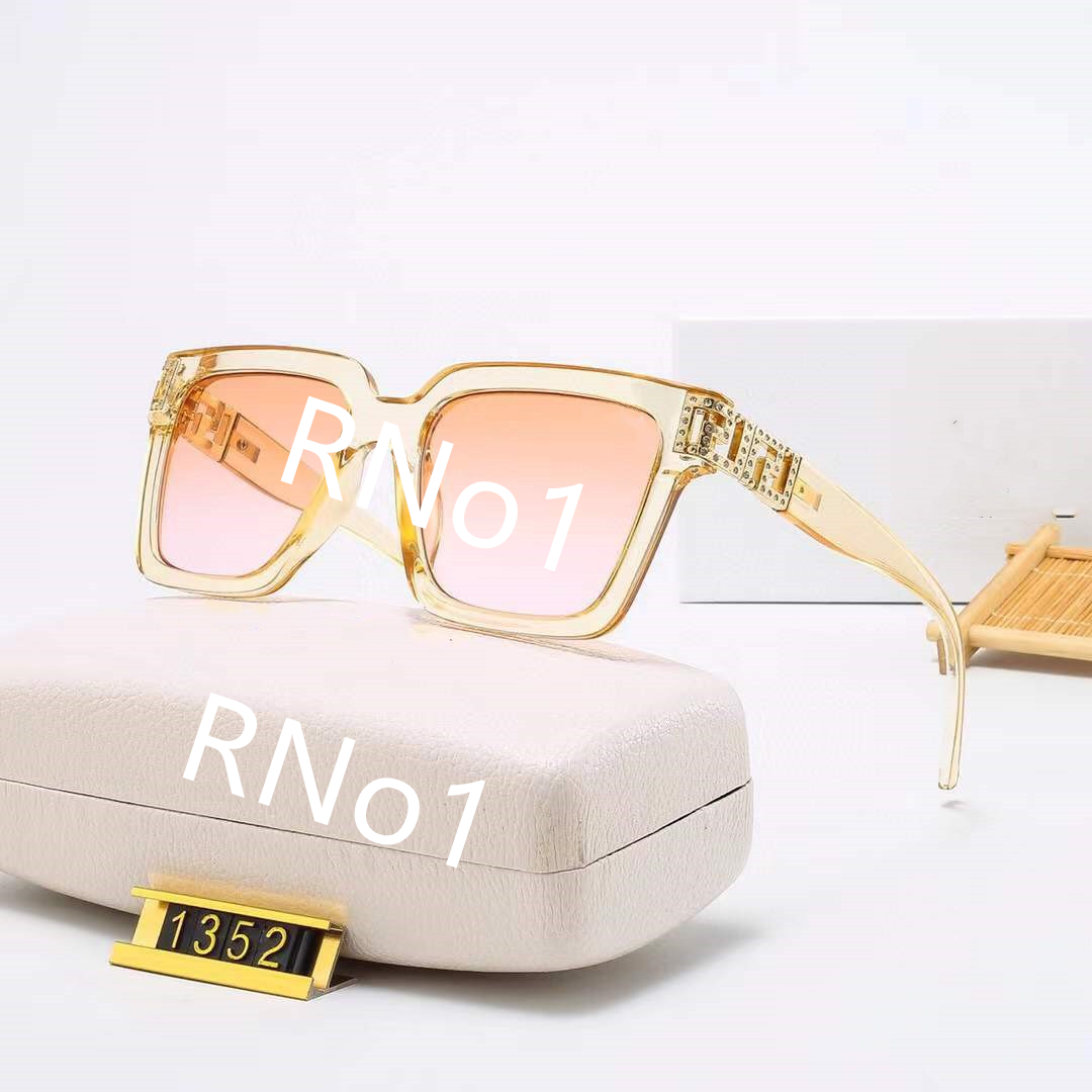 

Classic fashion sunglasses for men and women Luxury designer glasses Pilot sunglasses UV resistant glasses