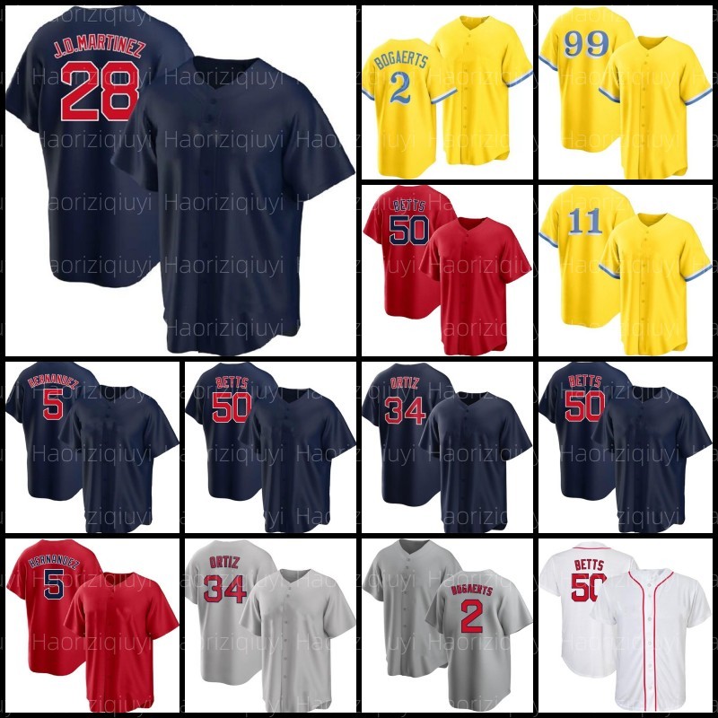 

10 Trevor Story Baseball Jersey Martinez Rafael Devers Xander Bogaerts 34 David Ortiz Chris Sale Ted Williams Bobby Dalbec Alex Verdugo Christian Vazquez 11, Women jersey