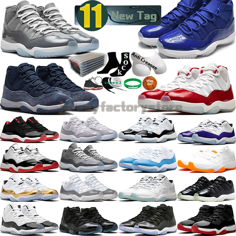 

11 Mens Basketball Shoes 11s Cherry Cool Cement Grey Concord Bred Gamma Blue Midnight Navy Velvet Space Jam Bright Citrus Men Women Outdoor Trainers Sports Sneakers, Color-30