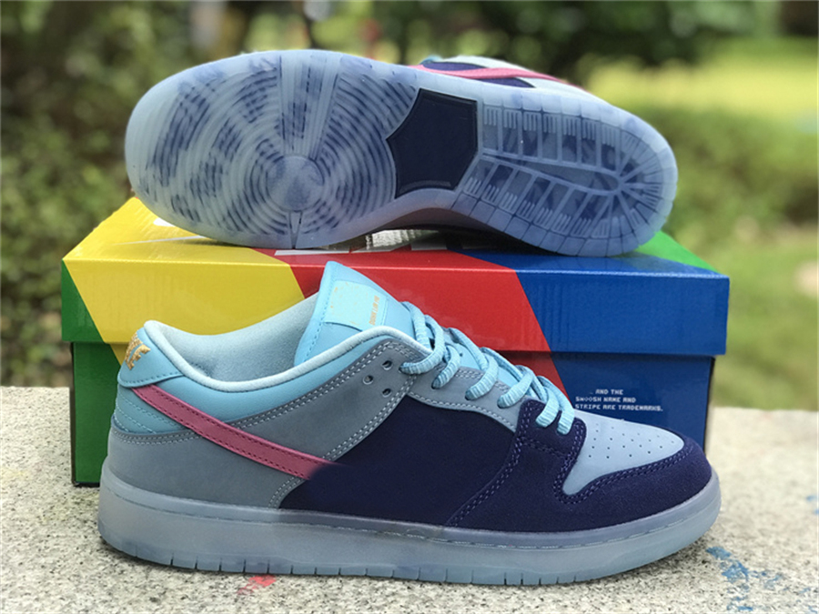 

Shoes Run the Jewels x Dunks Low Authentic Deep Royal Blue/active Pink-blue Chill Do9404-400 Outdoor Men Sport Sneakers