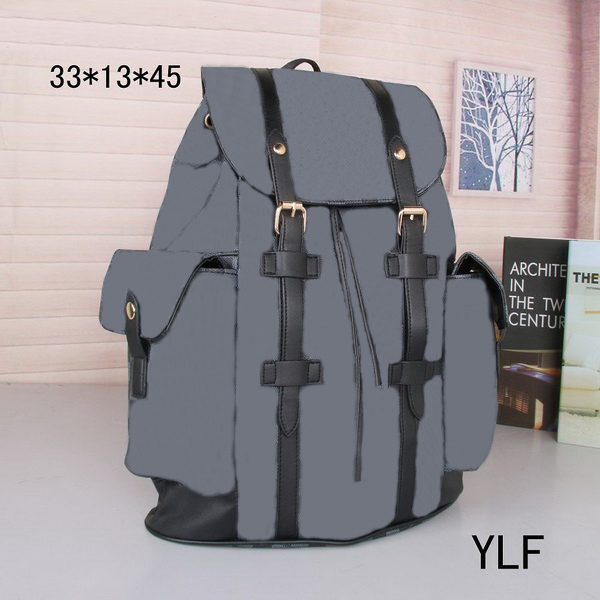 

2023 High-quality luxury leather Christopher Backpack Luxurys Designer backpack men's and women's classic floral plaid school bag shoulder bag, Customize