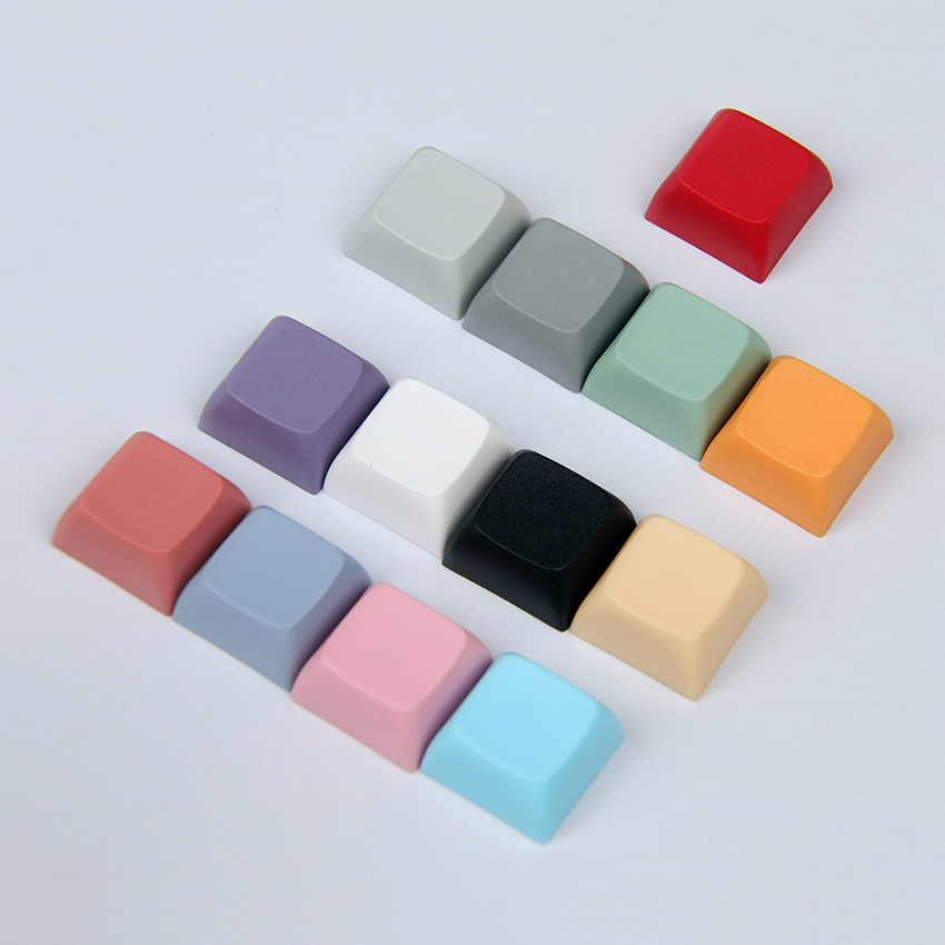 

Custom In Stock Mechanical Keyboards DIY Cherry MX 1u PBT XDA Keycaps Blank