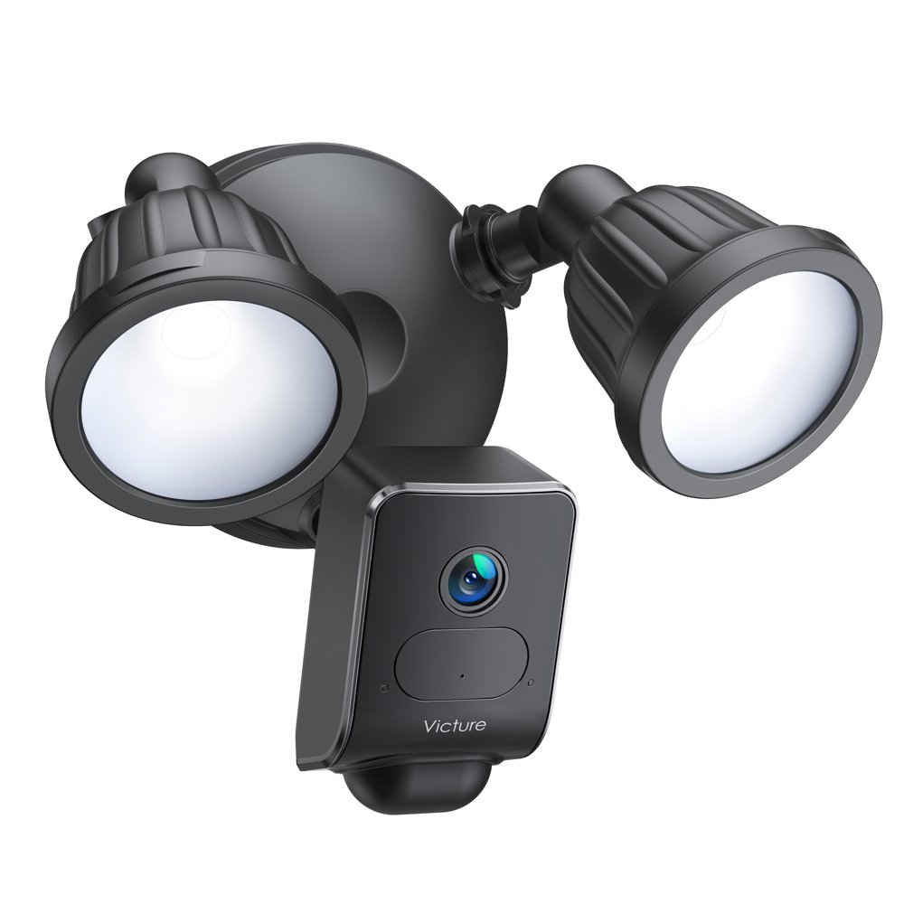 

FC920B Outdoo Floodlight Camera,IP55 Waterproof,Motion-Activated,LED Light,Wifi Connection for Outdoor//Farm