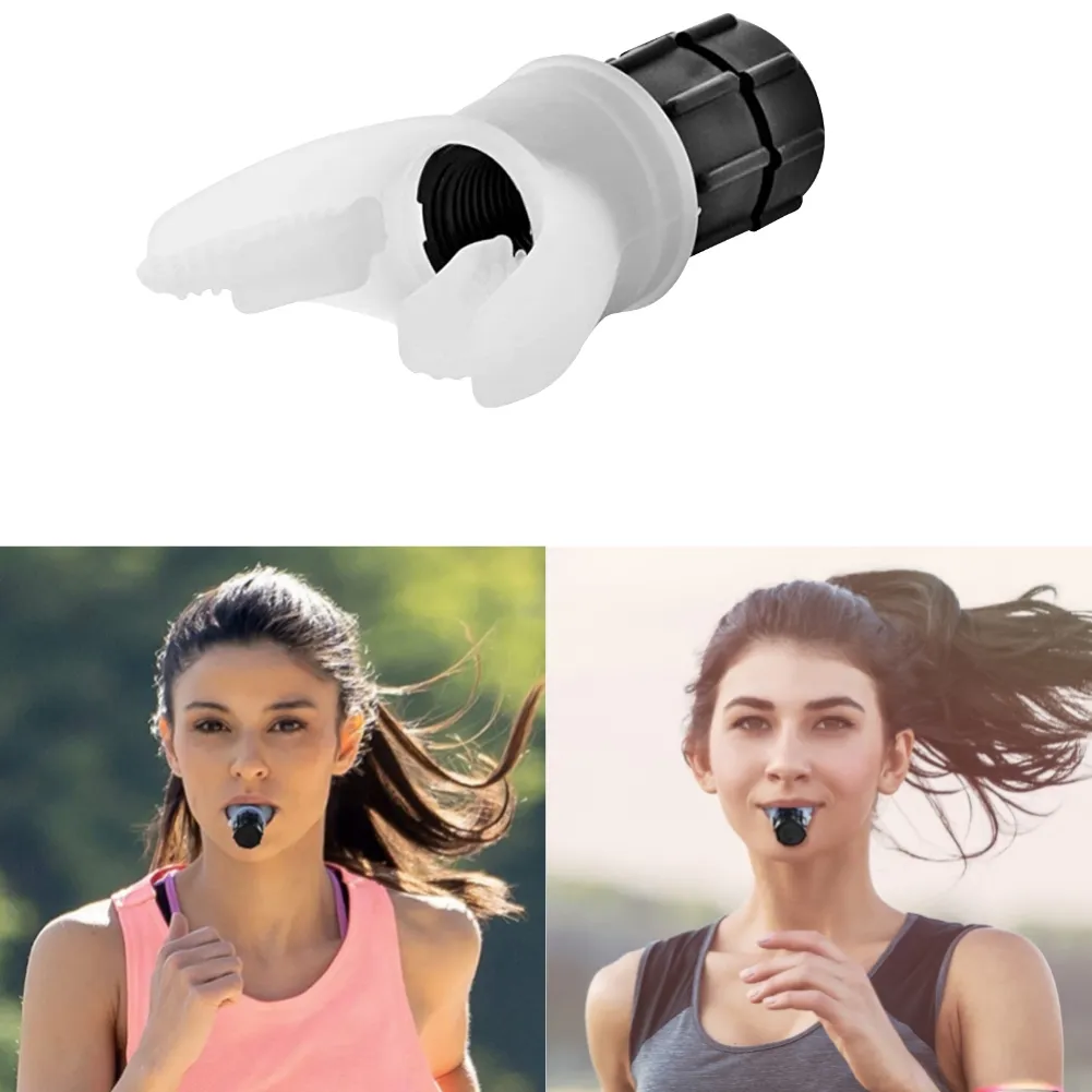 

1Pcs Breathing Trainer Lung Fitness Respirator Respiratory Silicone Training Breathe Equipment Outdoor Expiratory Exercise Tool MhY