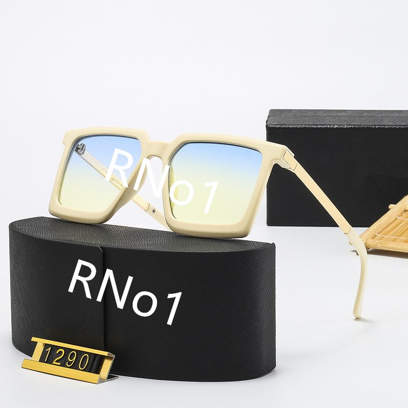 

Designer sunglasses mens eyeglasses PC lens full frame UV400 sun proof womens fashion glasses luxury printing F oversize Adumbral for beach outdoor