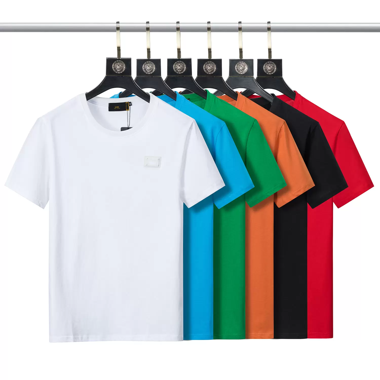 

2023 Tshirts Mens Womens Designers T Shirts High Quality Mans Women Designer Cotton Couples Casual Short Sleeve Men O-Neck Tees 6 colors #CH71, Don´t choose(non-delivery)