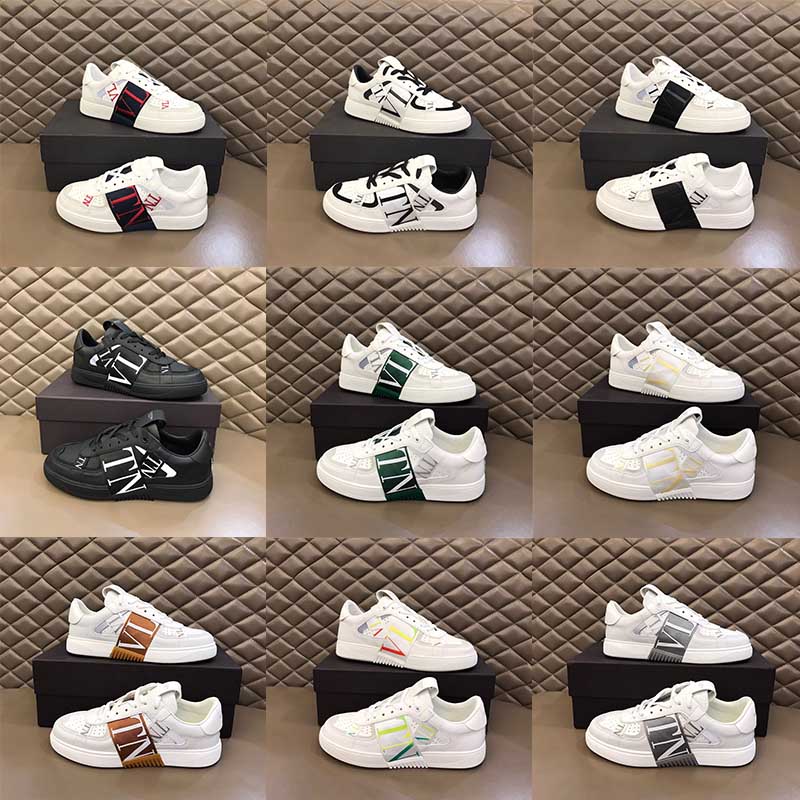 

2023 designer brand men's casual shoes fashion luxury leather patchwork low-top sports shoes runway platform platform wedges round toe lace-up casual shoes flat shoes, Grey
