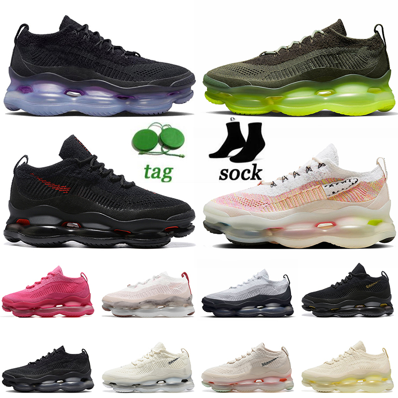 

Vapor Maxs Scorpion Mens Running Shoes Airmaxs Bred Triple Black White Wheat Lemon Wash Blue Phantom Wolf Grey Designer Men Women Trainers Sports Sneakers, A1 black