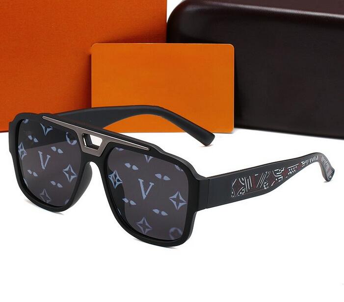 

2023 Newest classic Black Millionaire Mask Sunglasses Fashion Couple Designer Sunglasses For Women Mens - NEW Original Packaging with Box Label 34