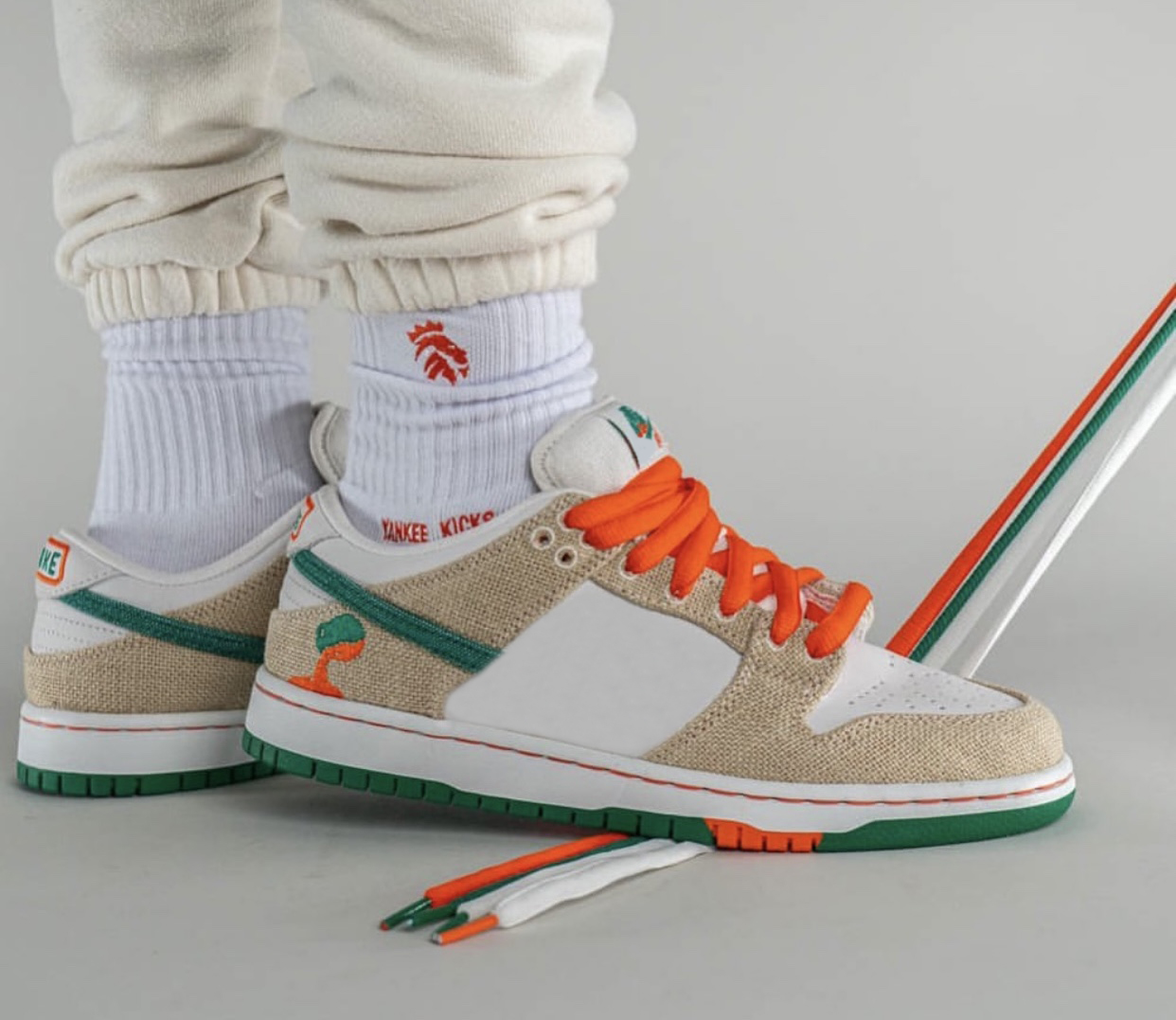 

Shoes Running Dunks Jarritos Phantom/safety Orange-malachite Men Women Outdoors Sports Sneakers Original Fd0860-001
