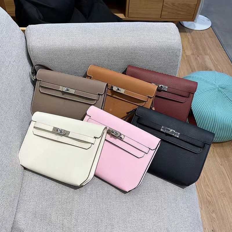 

Herms Women Bag Kellier Depeche 25 Epsom Leather Multifunctional Genuine Leather One Shoulder Oblique Straddle Handheld Women's Bag Stylish and Simple Can Carry, Black3