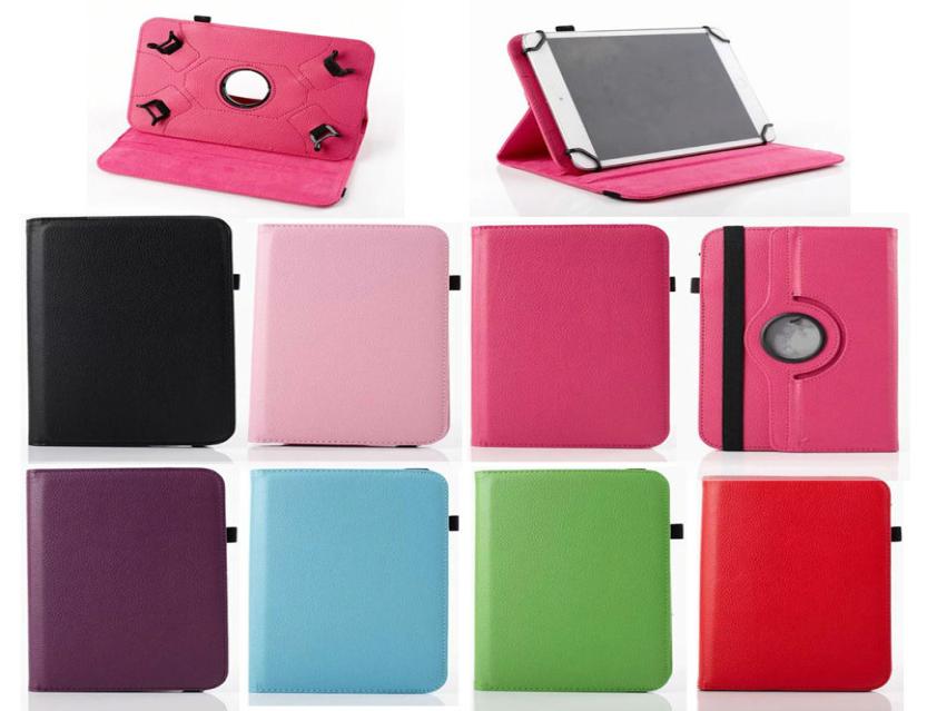 

Universal 360 Rotating Flip PU Leather Stand Case Cover for 7 8 10 inch Tablet ipad Samsung Tablet1161360