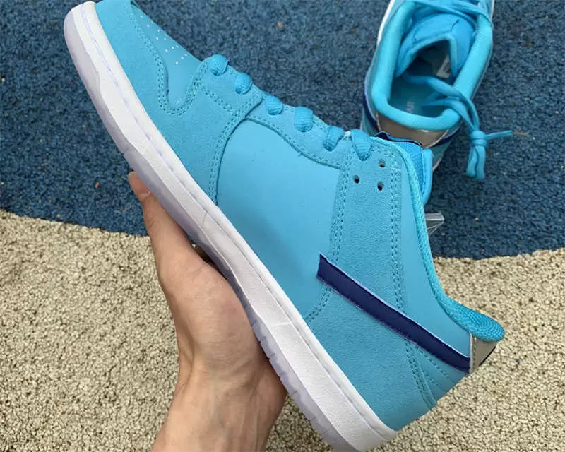 

2023 Basketball Shoes DK Low PRO Skateboarding shoes Blue Fury Deep Royl-Blue Sports Shoes Outdoor Sneakers Send With Box